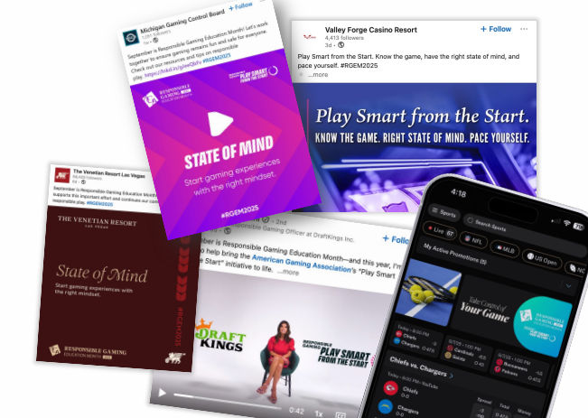 Play smart from the start campaign. Source: AGA.