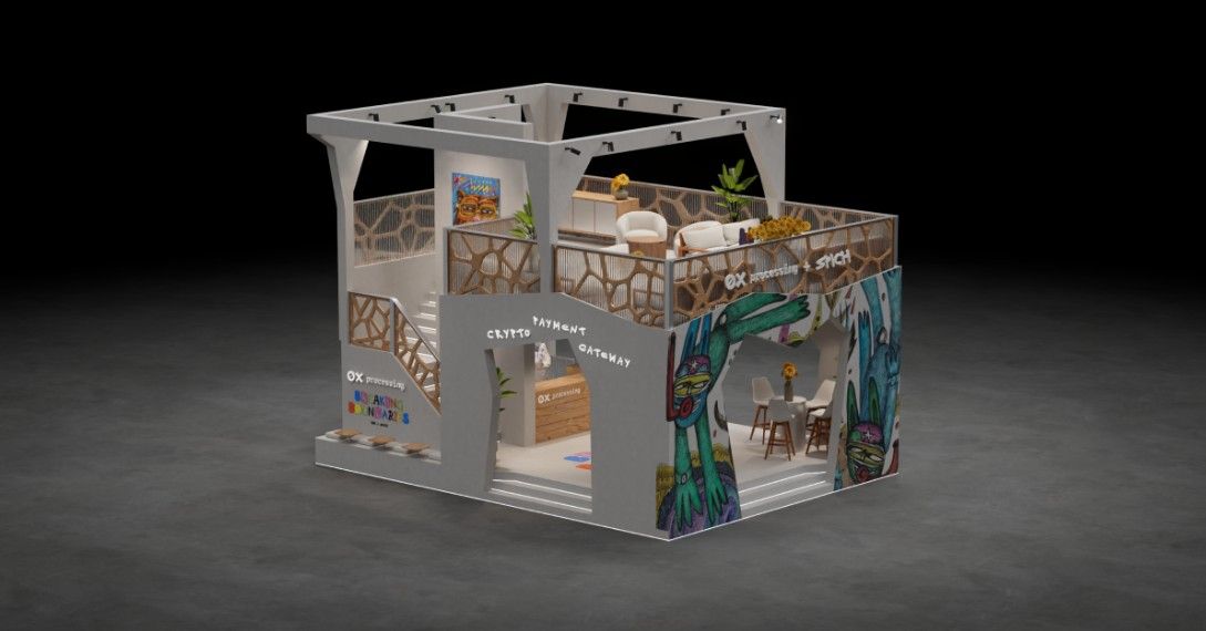 0xProcessing将SiGMA迪拜展台变为与当代艺术家SPICH合作的现场艺术装置