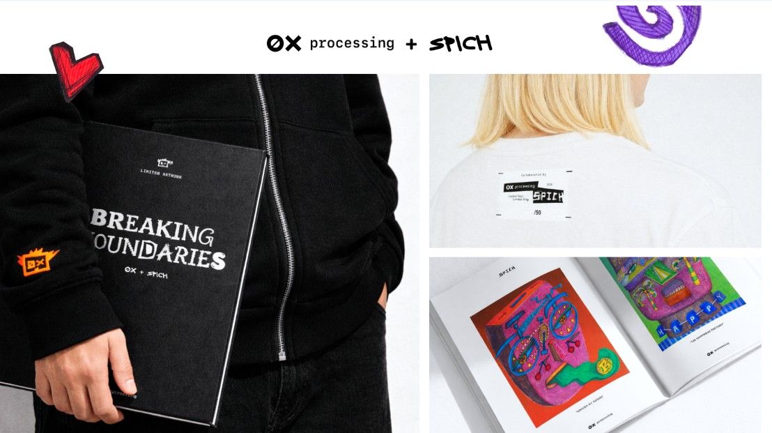 0xProcessing将SiGMA迪拜展台变为与当代艺术家SPICH合作的现场艺术装置