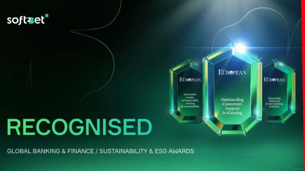 Soft2Bet wins three major awards at The European – Global Banking & Finance / Sustainability & ESG Awards 2025