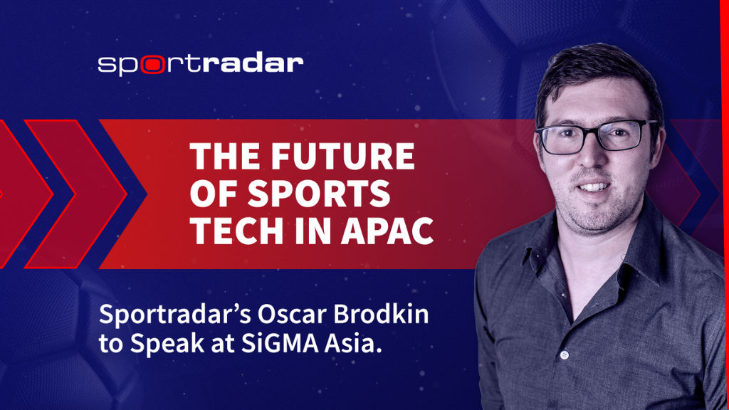 O futuro da tecnologia esportiva na APAC: Oscar Brodkin, da Sportradar, falará na SiGMA Ásia