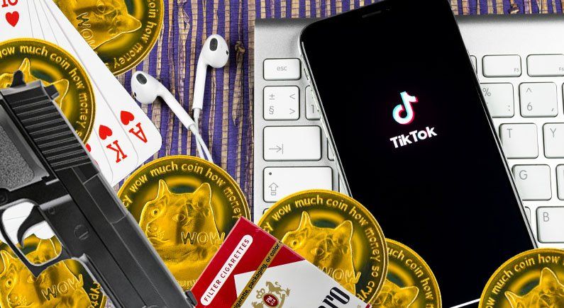 TikTok bans all crypto-related content