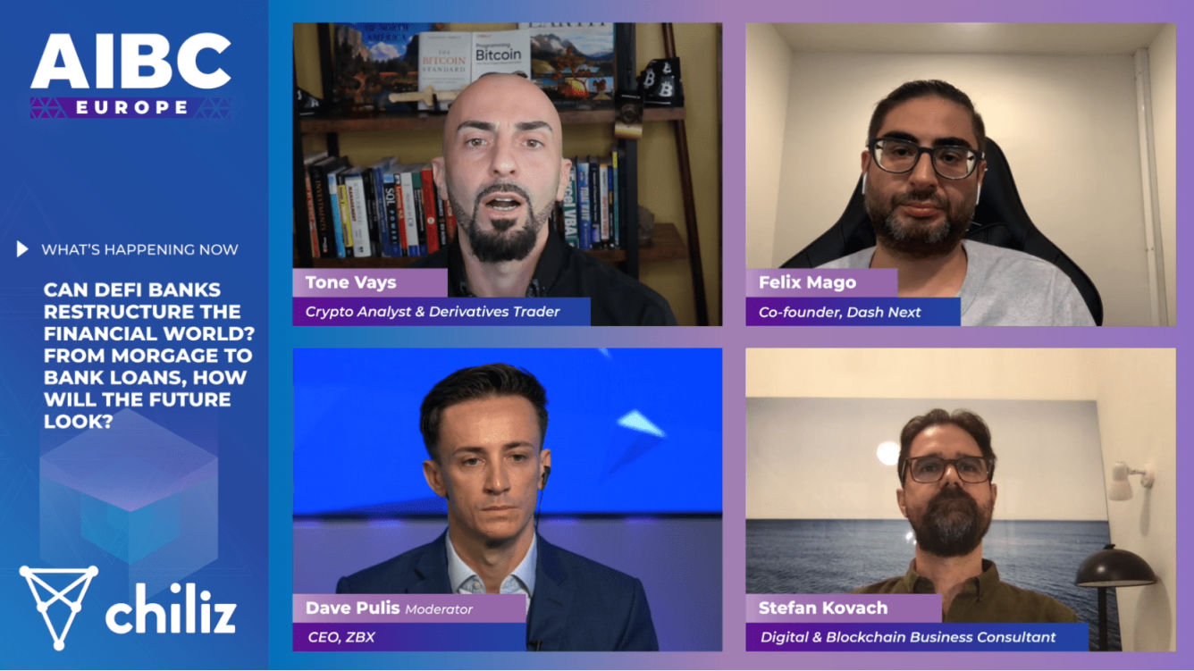AIBC Europe summit: Can Defi banks restructure the world?