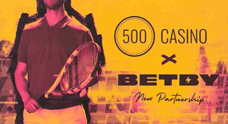 BETBY establishes content partnership with 500 Casino