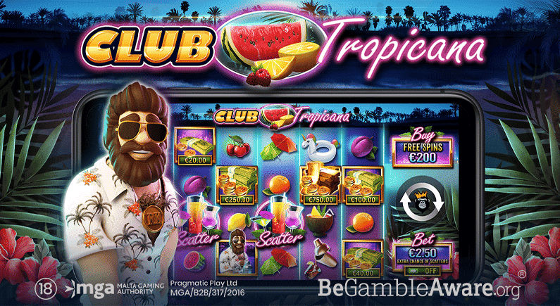 Pragmatic Play offers a taste of paradise in Club Tropicana™
