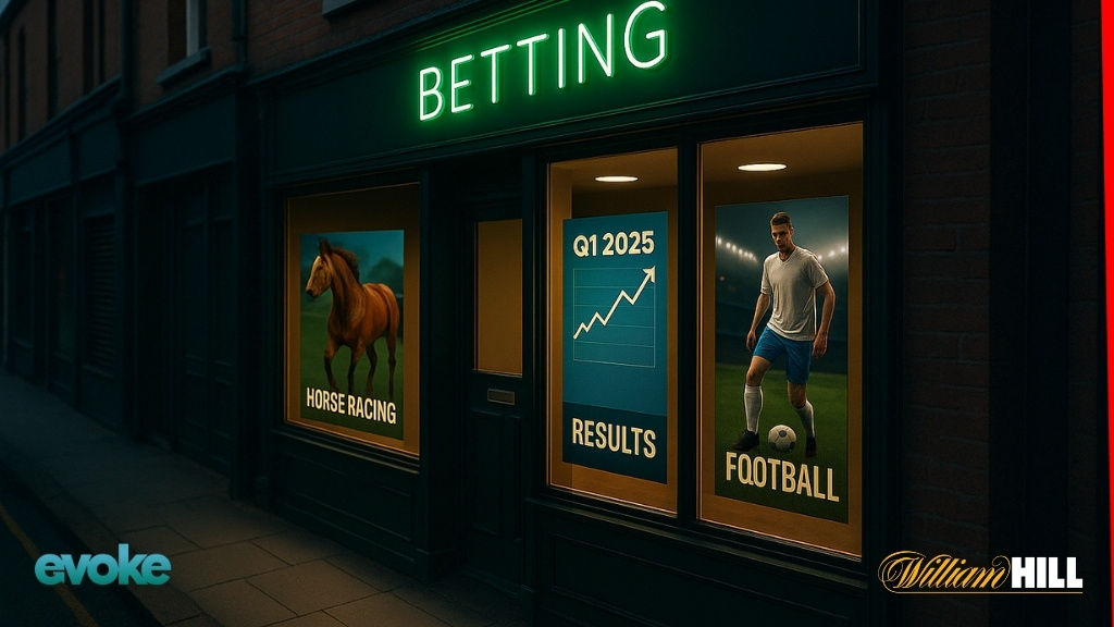 ब्रिटेन में विकास धीमा होने से William Hill के मालिक Evoke को मिली बढ़त