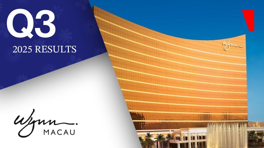 永利澳门第三季度收入增长14.8%：大众博彩和贵宾厅业绩双双提升