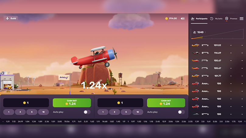 Aviatrix crash game