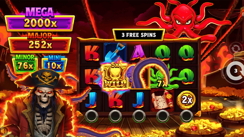 Captain Skull & The Squidly Seas Slot Review | Max Win 5,000x