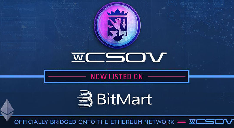 Crown Sterling anounces BitMart Exchange listing