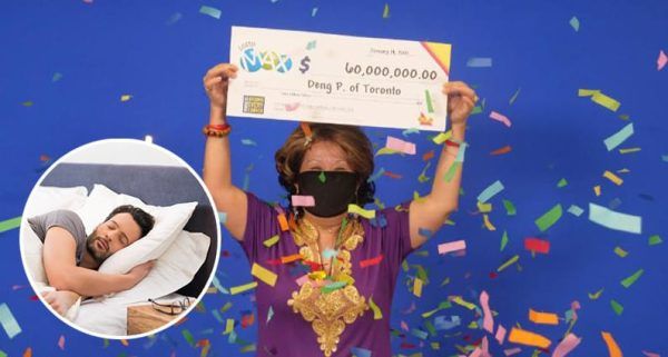 Woman wins $60m lottery using numbers from her husband&#8217;s dream