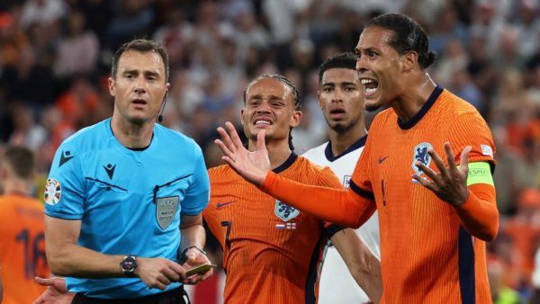 Who is Felix Zwayer, the Netherlands-England referee previously involved in a match-fixing scandal?
