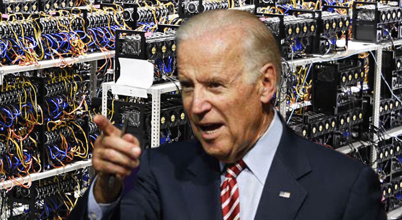 President Biden proposes higher tax for crypto mining