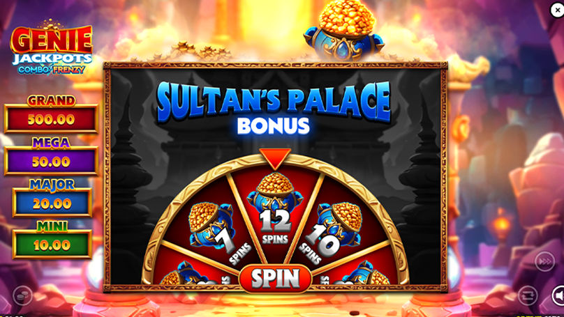 Genie Jackpots Combo Frenzy Slot Review | Blueprint Gaming