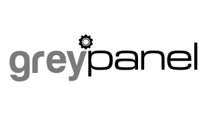 grey panel logo