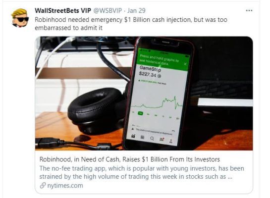 Robinhood最新：限制措施到位