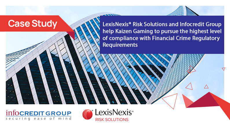 Kaizen Gaming fortifies its screening procedures using LexisNexis® WorldCompliance™ Data