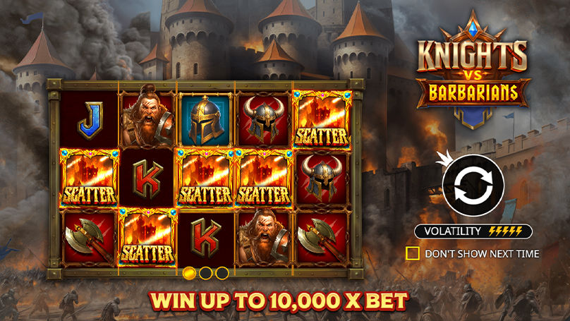 Knights vs Barbarians Slot Review & Demo Game | Pragmatic Play