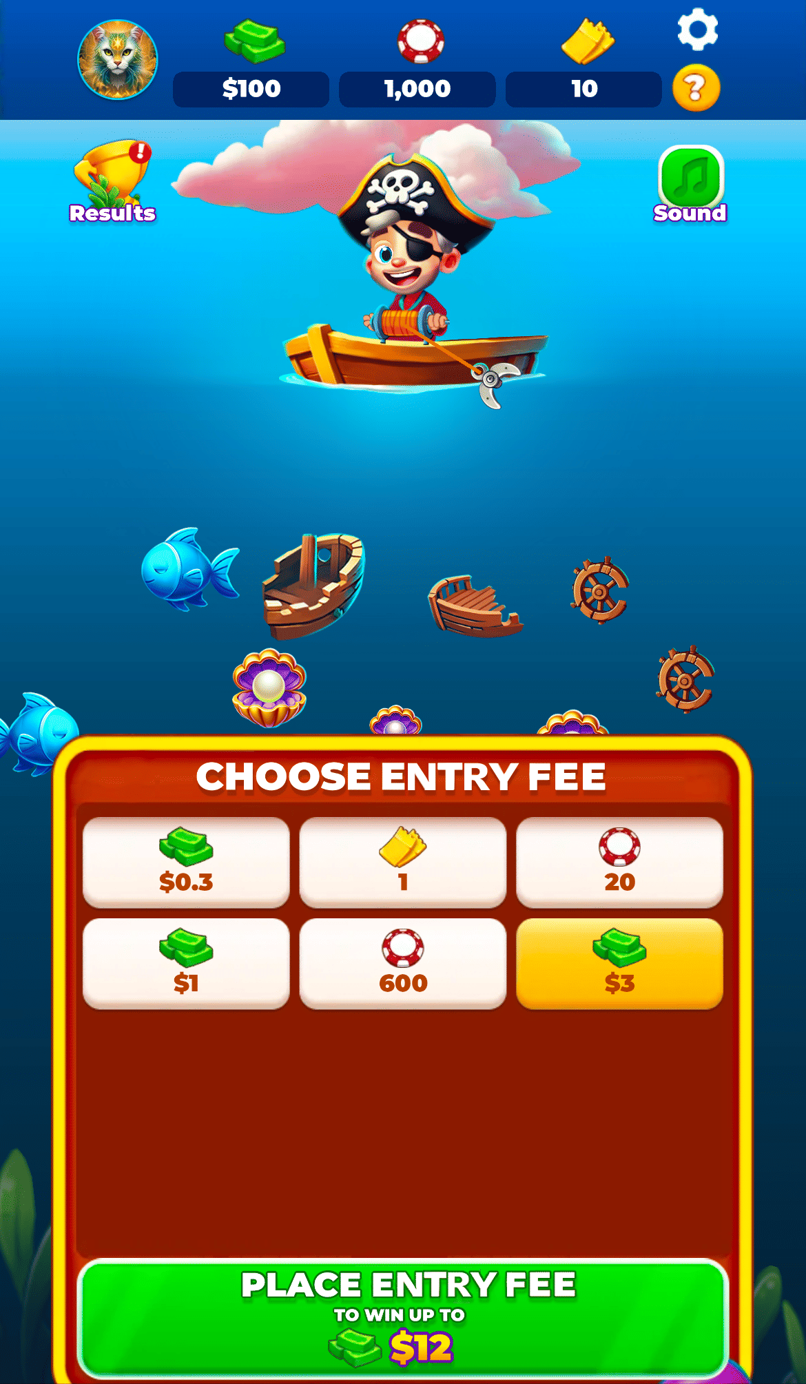 Mega Wild Fish, MegaFair Games