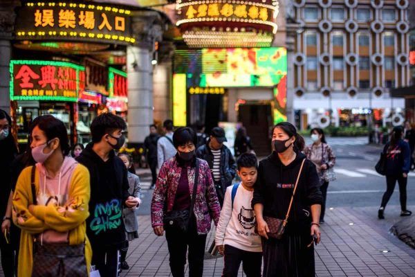 Total wipe-out; Macau with a 99.7% drop in visitors in April