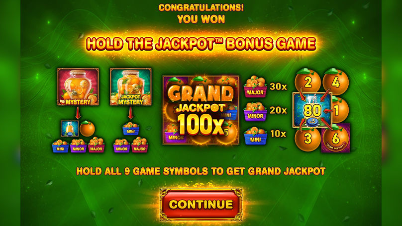 Magic jackpot bonus