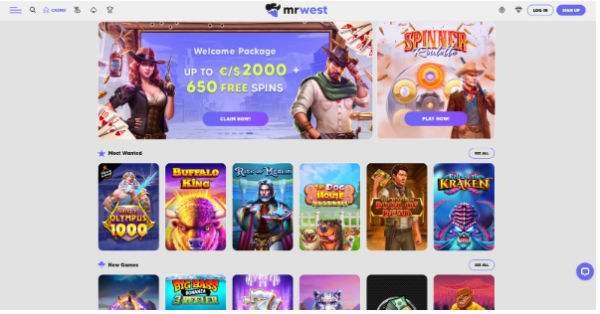 Mr West Casino overview