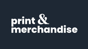 print and merchandise logo