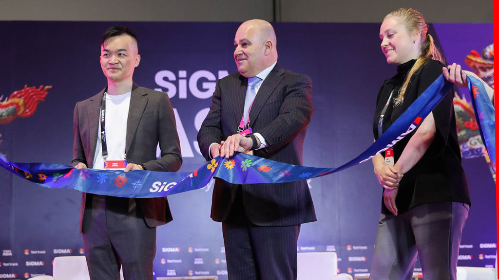 Ribbon cutting marks opening of SiGMA Asia 2025