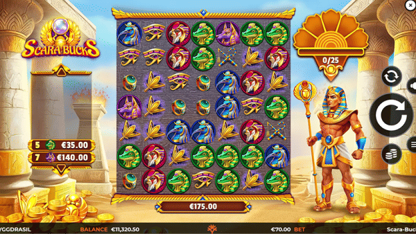 Scara-Bucks Slot Review | Free Demo by Yggdrasil Gaming