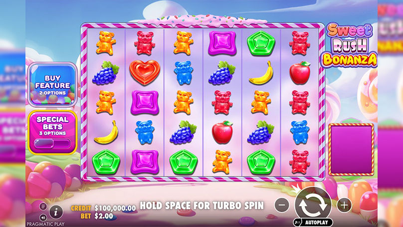 Sweet Bonanza Intro Screen