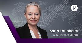 Karin Thunholm nombrada directora financiera de Internet Vikings