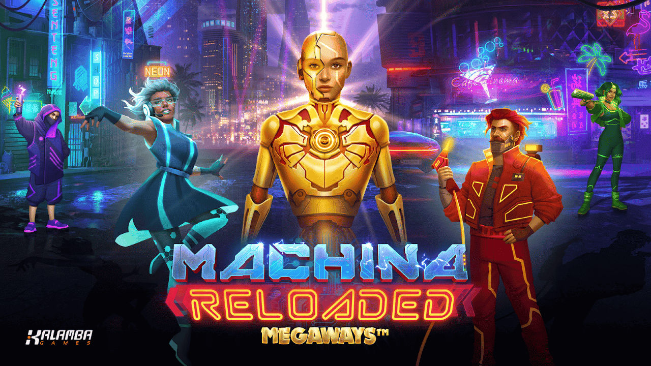 Kalamba Games celebrates a cyberpunk sequel in Machina Reloaded Megaways