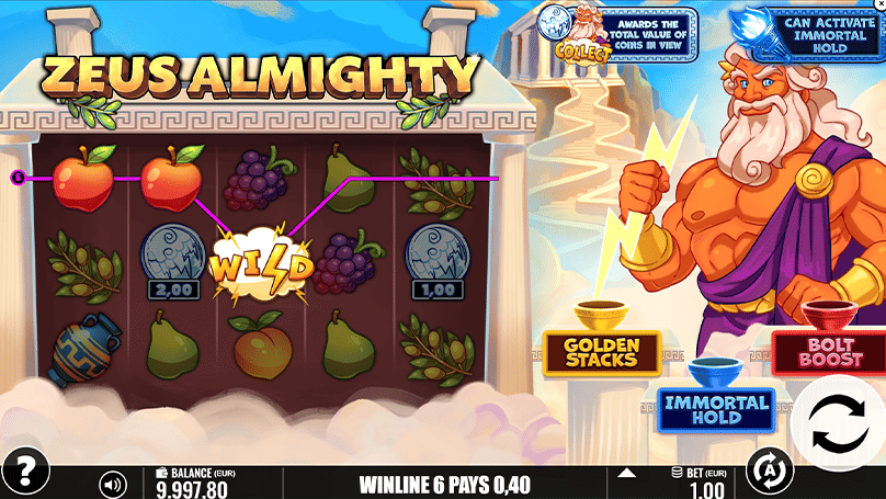 Zeus Almighty Slot Review & Demo | S Gaming